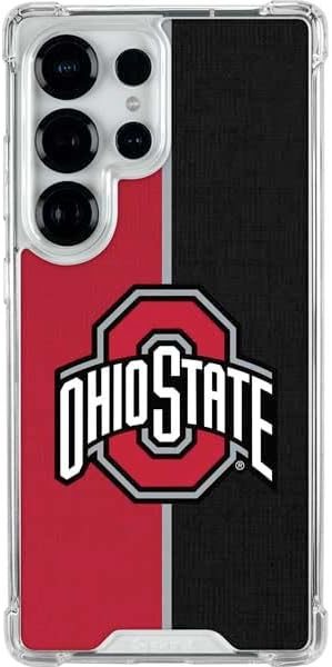 Skinit Clear Phone Case Compatible with Galaxy S25 Ultra - Officially Licensed Ohio State University The Ohio State Buckeyes Design