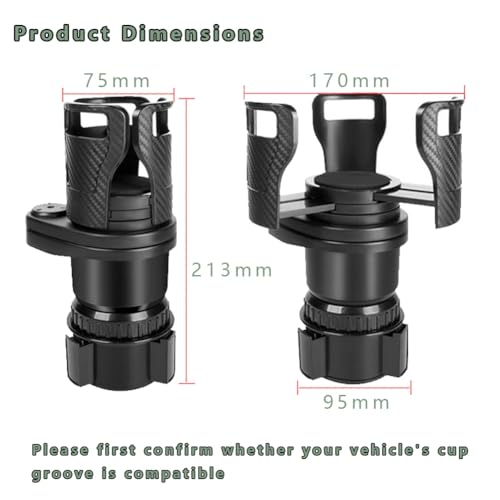 Portavasos para VW Beetle 2000-2019 con expansor doble miniatura 3
