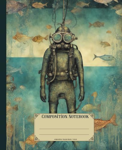 Scuba Diver Composition Notebook