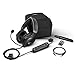 Bose A30 Wired Aviation Headset - Lightweight Comfortable Design, Adjustable ANR and Noise Cancelling Microphone, [Dual Plug] – Black