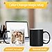 Imagen de CWYW Taza de café mágica personalizada con foto