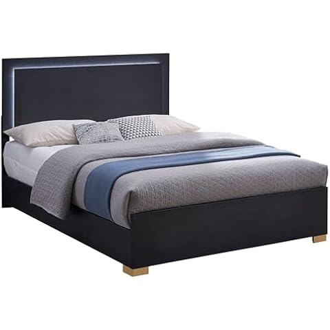 Benjara Dex Platform Queen Bed Cover