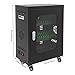 Pinelicorn 30 Device Mobile Phone Charging Cabinet for Cell Phone, USB Cellphone Mobile Charging Stations, MobileStorage Cart for Office and Classroom (Black)