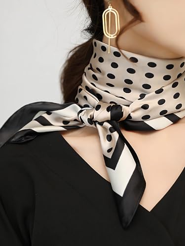 Silky Head Scarf For Women Hair Bandanas 27.5”Sleeping Wrap for Women2