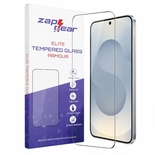 Image of Tempered Glass for Samsung Galaxy S25 (6.2 Inch) With Installation Kit | Ultrasonic Fingerprint Compatible | Edge to Edge Full Coverage |