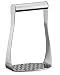 Ergonomic Stainless Steel Masher with Horizontal Handle for Potatoes, Vegetables and Fruits