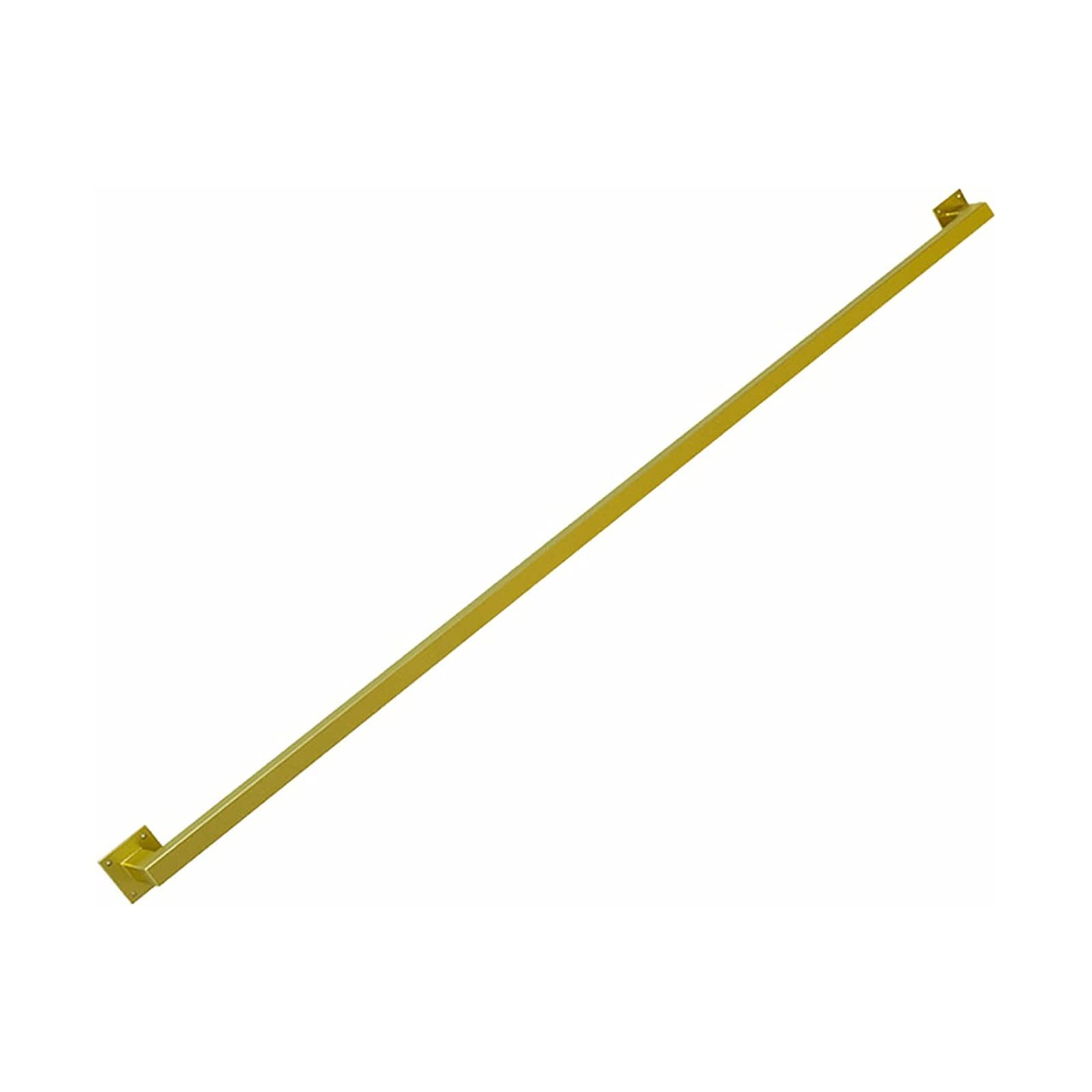 Main courante d'escalier en fer forgé doré au design haut de gamme et épuré