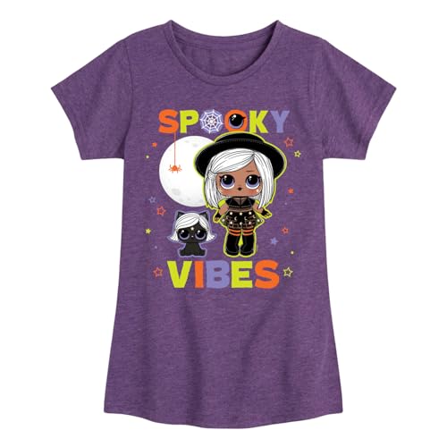 LOL Surprise! - Halloween - Spooky Vibes - Toddler & Youth Girls Short Sleeve Graphic T-Shirt