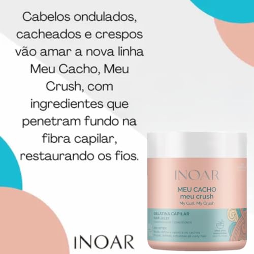 INOAR GELATINA MEU CACHO 500 GR
