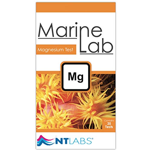 NT LabsMarine Lab Magnesium Test Kit, Marine Aquarium Water Testing Kit, Accurate Results, Contains up to 35 Tests.