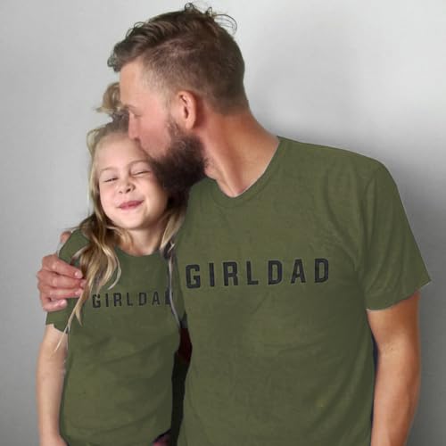 Girl Dad Shirt for Men Best T Shirt Gift for Daddy I Keep All My Father Jokes in A Dad-A-Base Shirt3