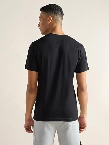 Image of Clans & Hans Men's Super Combed Cotton T Shirt, Regular Fit Round Neck Tshirt, Half Sleeves, Plain T-Shirt for Men