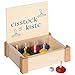 Produktbild Bartl 103799 Eisstock-Kiste aus Holz, Mini Eisstockschießen für Hobby-Eisstockschießer