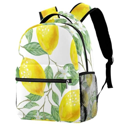 Sac à dos bouledogue pastèque multicolore parfait pour les cours et les sorties