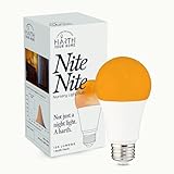 Amber Light Bulbs for Sleep I 1800K Warm Light Bulbs for Bedside Lamp I 3.5W E26 Led Bulb (60W Equiv) Orange Led Lights for Bedroom Soft Warm Lighting I Dim Night Light for Kids Room Warm Light Lamp