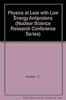 Physics Lear Low Energy Antipr 3718648148 Book Cover