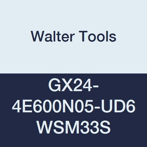 GX24-4E600N05-UD6 WSM33S Carbide Tiger-Tec Grooving Indexable Turning Insert, 0.020" Corner Radius (Pack of 10)