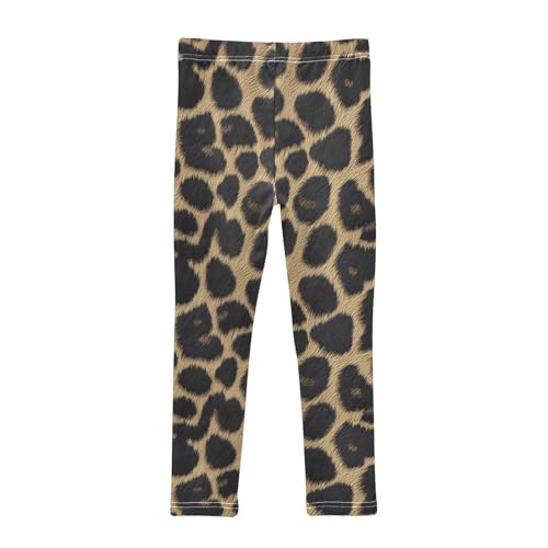 Girls Leggings Leopard Print Soft Toddler Leggings for Girls Kids Pants Size 4T-10T2