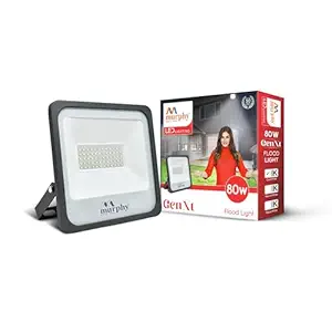 Murphy LED 80W Flood Light, IP-65 Outdoor Light Pack of 1 (Cool White, BIS Approved)