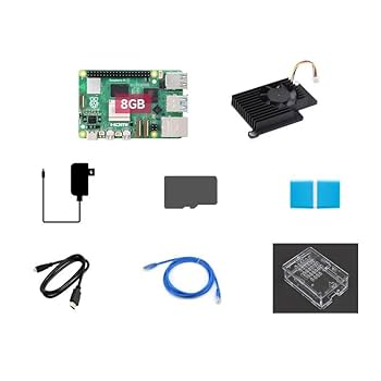 Amazon.com: PI5-8GB Starter Kit, Compatible with Raspberry