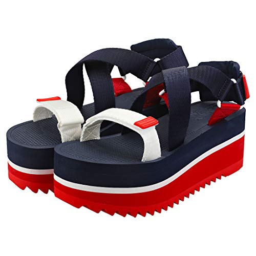 Tommy Jeans Pop Color Donna Sandali Flatform - 39