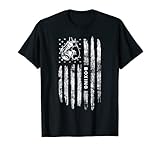 American Flag Boxing Distressed - Boxer Vintage Boxing T-Shirt