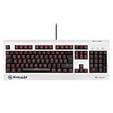 Sharkoon Skiller Mech SGK3 Mechanische Gaming Tastatur (mit RGB-Beleuchtung, rote Schalter, N-Key-Rollover, 1000 Hz Polling Rate), Eintracht Frankfurt Sonderedition,