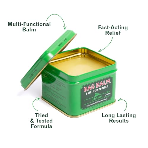 Bag Balm Original Moisturiser for Dry Distressed Skin, Yellow, 113 g (Pack of 1) - Image 2