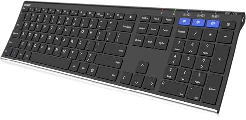 Arteck HB192 Universal Bluetooth Keyboard Multi-Device...