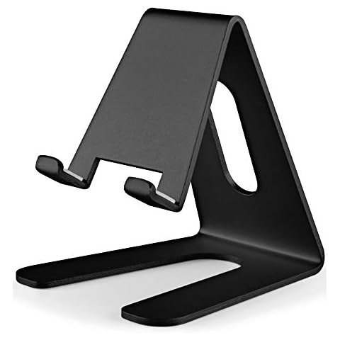 Orco Phone Stand For Desk Phone Dock Universal Stand Cradle Holder, Dock Compatible with iPhone 11 Pro Xs Max XR X 8 7 6S Plus Switch, HUAWEI Samsung S10 S9 (Black) Cover