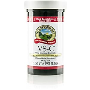 Naturessunshine VS-C Supports Immune System Chinese Herbal Supplement 100 Capsules (Pack of 2)