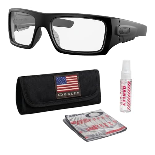 Image of Oakley DET CORD INDUSTRIAL - SAFETY GLASS OO9253 Sunglasses w /Official Kit | Non-Polarized, Men's Sunglasses