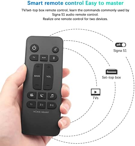 Polk Audio Universal Soundbar Remote Control Replacement for Signa S1, S2, S3, S4 Ultra-Slim Sound Bar - Thumbnail 2