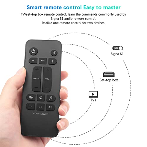Image of Polk Audio Universal Soundbar Remote Control Replacement for Signa S1, S2, S3, S4 Ultra-Slim Sound Bar