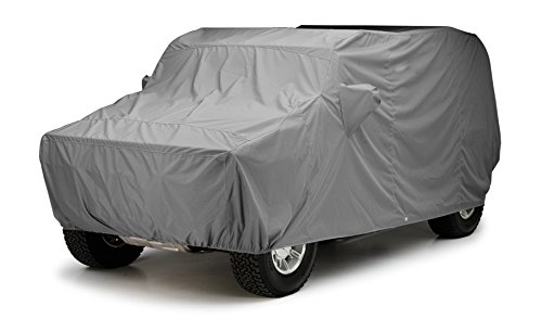 Covercraft Custom Fit Car Cover For Land Rover Defender 110 - Sunbrella Series Fabric, Cadet Gray #TOP20