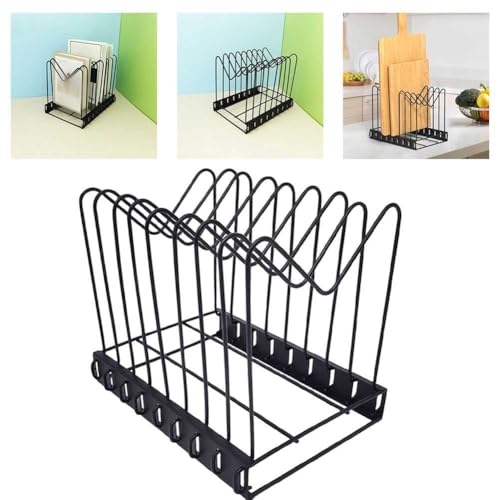 Verstellbarer Aktenordner aus Metall, für Dokumente, Schneidebretter, Bürobedarf, kratzfestes Design für Zuhause, Büro