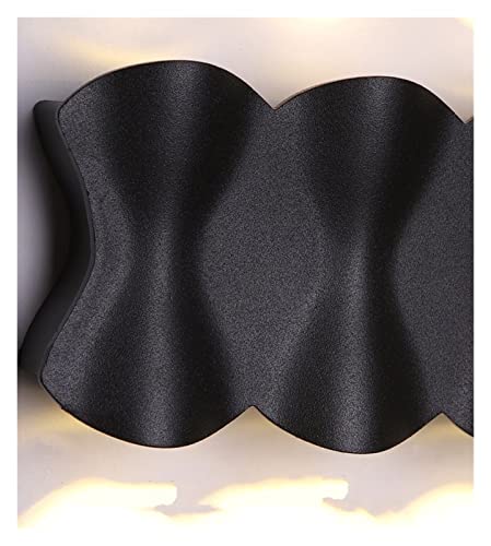 Applique murale d'extérieur étanche à 3 têtes LED – Luminaire de cour blanc chaud pour couloirs, escaliers, patios et portes extérieures – Solution d'éclairage de 16 cm