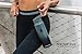HYDRO CELL Stainless Steel Insulated Water Bottle with Straw - For Cold & Hot Drinks - Metal Vacuum Flask with Screw Cap and Modern Leakproof Sport Thermos for Adults (Graphite/Black 24oz)