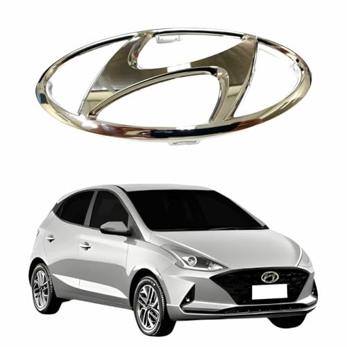 Emblema Grade Cromado Hb20 2020 2021