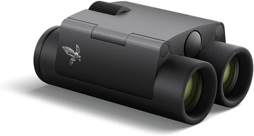 Swarovski Optik 7x21 CL Curio Waterproof Roof Prism Compact Binoculars with 7.7 Degree Angle of View, Anthracite Black
