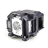 Huaute V13H010L67 Projector Lamp Bulb for Epson ELPLP67 EX5210 EX7210 EX3210 EX3212 VS210 VS220 X12 W12 S12 PowerLite Home Cinema 500 707 710HD 750HD