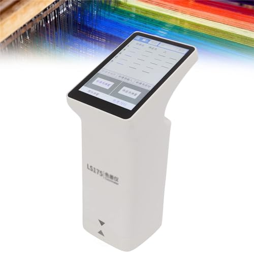 Colorímetro portátil de precisión con pantalla táctil y doble apertura para una medición precisa del color