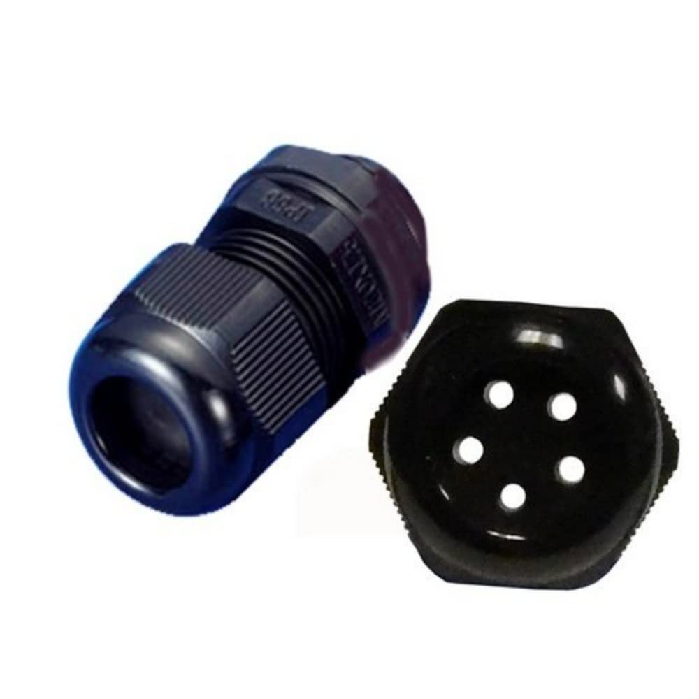 Morris 22288 Multi Conductor Cable Gland, Nylon, NPT Thread, 3/4