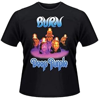 PioNmY Deep Purple Burn Ritchie Blackmore Rock T-Shirt Mens Unisex - Les Beatles, Paul McCartney, John Lennon, RIngo Starr, George Harrison