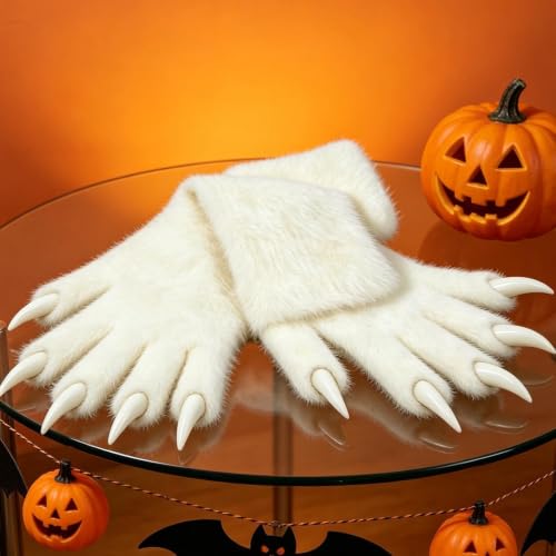 Garras de terror cómodas para dedos que resuelven tu disfraz de Halloween 5