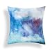 Rounuo WolkeTextilgesellschaft #27112 - Federa decorativa per cuscino da divano, forma quadrata, 45 x 45 cm, colore: blu