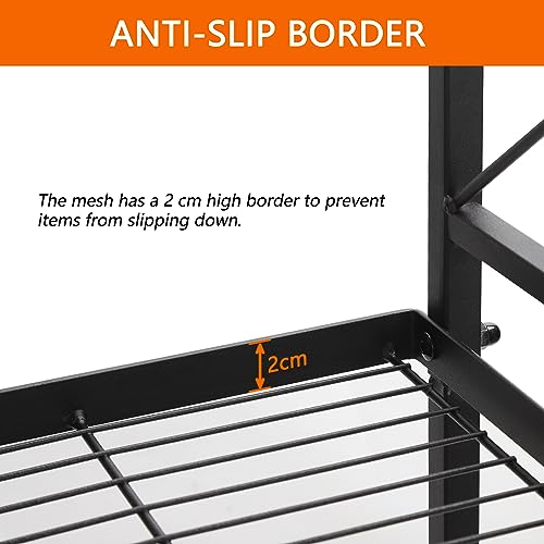 Yohkoh 6 Tier Metal Closet Storage Rack Shelves,Standing Storage Shelf Units For Laundry Bathroom Kitchen Pantry Closet thumb #6