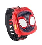 VTech Spidey and his Amazing Friends: Spin Learning Watch, Official Spidey Watch with 4 Fun Games, LCD Screen, 9 Digital Clock Faces, Suitable for Ages 3, 4, 5+ Years, English Version