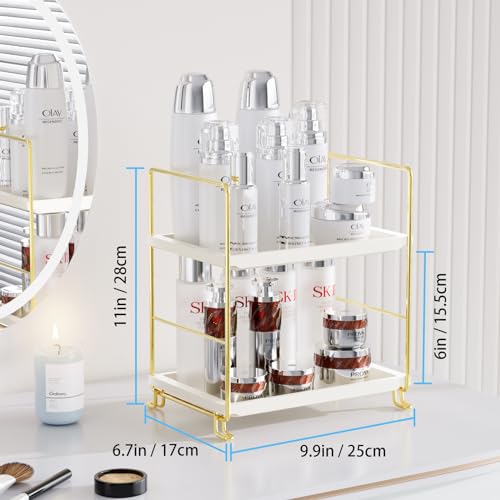 Fsyueyun 2-Tier Bathroom Countertop Organizer thumb #1