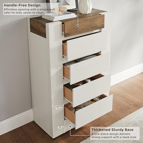 Luxury Bedroom Dresser with Mirror